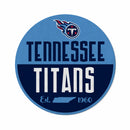 Titans Shape Cut Logo With Header Card - Classic Design