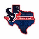 Houston Texans Shape Cut Pennant - State