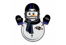Ravens Snowman Shape Cut Pennant