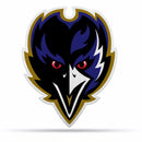 NFL Baltimore Ravens Classic Team Logo Shape Cut Pennant - Home and Living Room Décor - Soft Felt EZ to Hang By Rico Industries