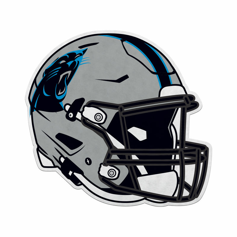 Carolina Panthers Helmet Shape Cut Pennant