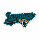 Jaguars Shape Cut Logo With Header Card - Distressed Design