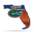NCAA Florida Gators Classic State Shape Cut Pennant - Home and Living Room Décor - Soft Felt EZ to Hang By Rico Industries