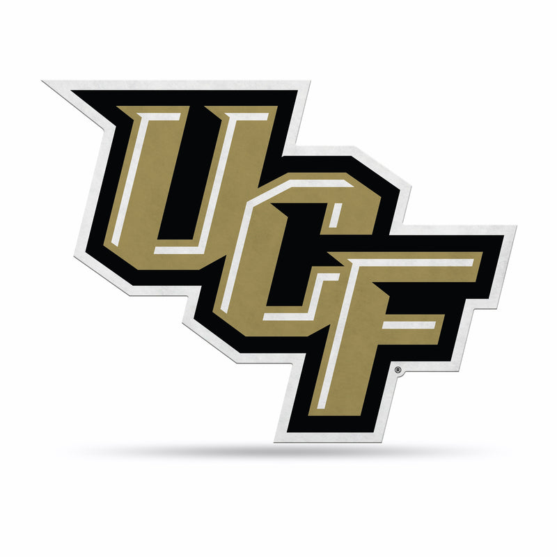 NCAA Central Florida Knights Classic Team Logo Shape Cut Pennant - Home and Living Room Décor - Soft Felt EZ to Hang By Rico Industries