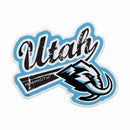 Utah Mammoth 18" Shape Cut Pennant - Distressed Design