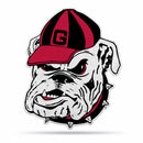 NCAA Georgia Bulldogs Classic Mascot Shape Cut Pennant - Home and Living Room Décor - Soft Felt EZ to Hang By Rico Industries