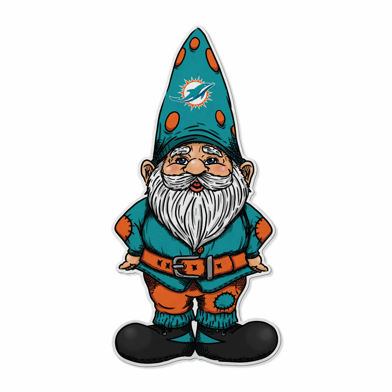 Dolphins Gnome Shape Cut Pennant