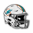 Dolphins Helmet Shape Cut Carded Pennant