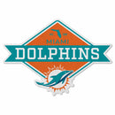 Dolphins Shape Cut Logo With Header Card - Diamond Design