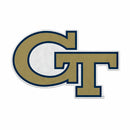 Georgia Tech (Georgia Institute Of Technology) Shape Cut Primary Logo Pennant With Header Card
