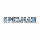 Spelman College Shape Cut Primary Logo Pennant With Header Card