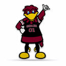 NCAA South Carolina Gamecocks Classic Mascot Shape Cut Pennant - Home and Living Room Décor - Soft Felt EZ to Hang By Rico Industries