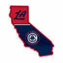 LA Clippers 18" State Shape Pennant - Secondary Design