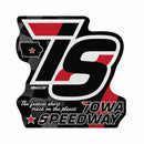 Iowa Speedway Shape Cut Pennant