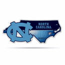 NCAA North Carolina Tar Heels Classic State Shape Cut Pennant - Home and Living Room Décor - Soft Felt EZ to Hang By Rico Industries