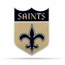 NFL New Orleans Saints Retro Shape Cut Pennant - Home and Living Room Décor - Soft Felt EZ to Hang By Rico Industries