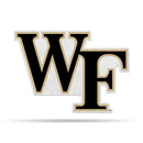 NCAA Wake Forest Demon Deacons Classic Team Logo Shape Cut Pennant - Home and Living Room Décor - Soft Felt EZ to Hang By Rico Industries