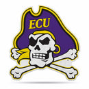 NCAA East Carolina Pirates Classic Team Logo Shape Cut Pennant - Home and Living Room Décor - Soft Felt EZ to Hang By Rico Industries
