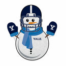 Yale Bulldogs Snowman Shape Cut Pennant