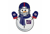 Giants - Ny Snowman Shape Cut Pennant