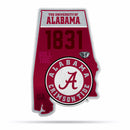 NCAA Alabama Crimson Tide Classic State Shape Cut Pennant - Home and Living Room Décor - Soft Felt EZ to Hang By Rico Industries