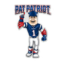 NFL New England Patriots Classic Mascot Shape Cut Pennant - Home and Living Room Décor - Soft Felt EZ to Hang By Rico Industries