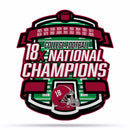 NCAA Alabama Crimson Tide Multi Time Championship Shape Cut Pennant - Home and Living Room Décor - Soft Felt EZ to Hang By Rico Industries
