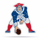 NFL New England Patriots Retro Shape Cut Pennant - Home and Living Room Décor - Soft Felt EZ to Hang By Rico Industries