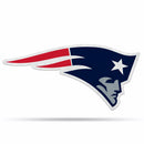 NFL New England Patriots Classic Team Logo Shape Cut Pennant - Home and Living Room Décor - Soft Felt EZ to Hang By Rico Industries