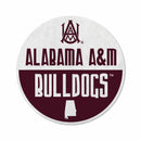 Alabama A&M Shape Cut Logo With Header Card - Classic Design