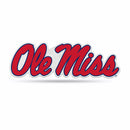 NCAA Mississippi Rebels Classic Team Logo Shape Cut Pennant - Home and Living Room Décor - Soft Felt EZ to Hang By Rico Industries
