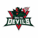Mississippi Valley State Delta Devils Felt Shape Cut Pennant - Primary Logo