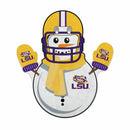 LSU Tigers Shape Cut Pennant - Snowman