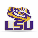NCAA LSU Tigers Classic Team Logo Shape Cut Pennant - Home and Living Room Décor - Soft Felt EZ to Hang By Rico Industries