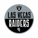 Raiders Shape Cut Logo With Header Card - Classic Design