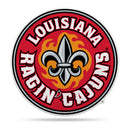 NCAA Louisiana-Lafayette Ragin Cajuns Classic Mascot Shape Cut Pennant - Home and Living Room Décor - Soft Felt EZ to Hang By Rico Industries