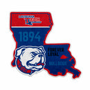 Louisiana Tech 18" State Shape Cut Pennant