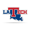 NCAA Louisiana Tech Bulldogs Classic Team Logo Shape Cut Pennant - Home and Living Room Décor - Soft Felt EZ to Hang By Rico Industries