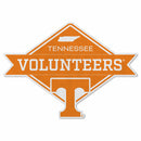 Tennessee University Shape Cut Logo With Header Card - Diamond Design