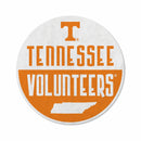 Tennessee University Shape Cut Logo With Header Card - Classic Design