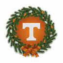 Tennessee University Holiday Wreath Shape Cut Pennant