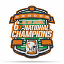NCAA Tennessee Volunteers Multi Time Championship Shape Cut Pennant - Home and Living Room Décor - Soft Felt EZ to Hang By Rico Industries