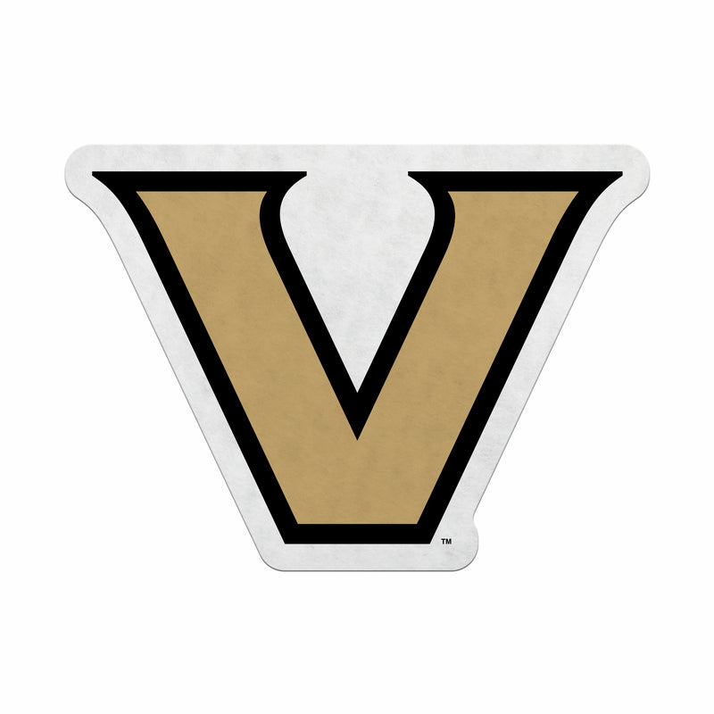 Vanderbilt Shape Cut Primary Logo Pennant With Header Card