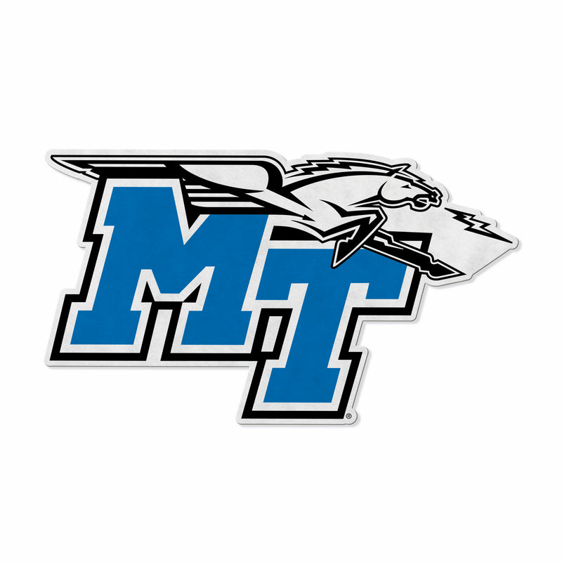Middle Tennessee Shape Cut Primary Logo Pennant With Header Card
