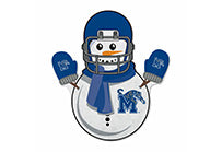 Memphis Snowman Shape Cut Pennant