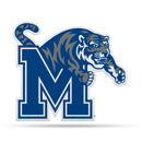 NCAA Memphis Tigers Classic Team Logo Shape Cut Pennant - Home and Living Room Décor - Soft Felt EZ to Hang By Rico Industries