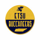East Tennessee State Shape Cut Logo With Header Card - Classic Design
