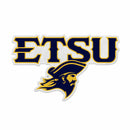 East Tennessee State Shape Cut Primary Logo Pennant With Header Card