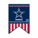 Dallas Cowboys America 250 Shape Cut Pennant
