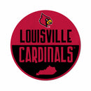 Louisville Shape Cut Logo With Header Card - Classic Design